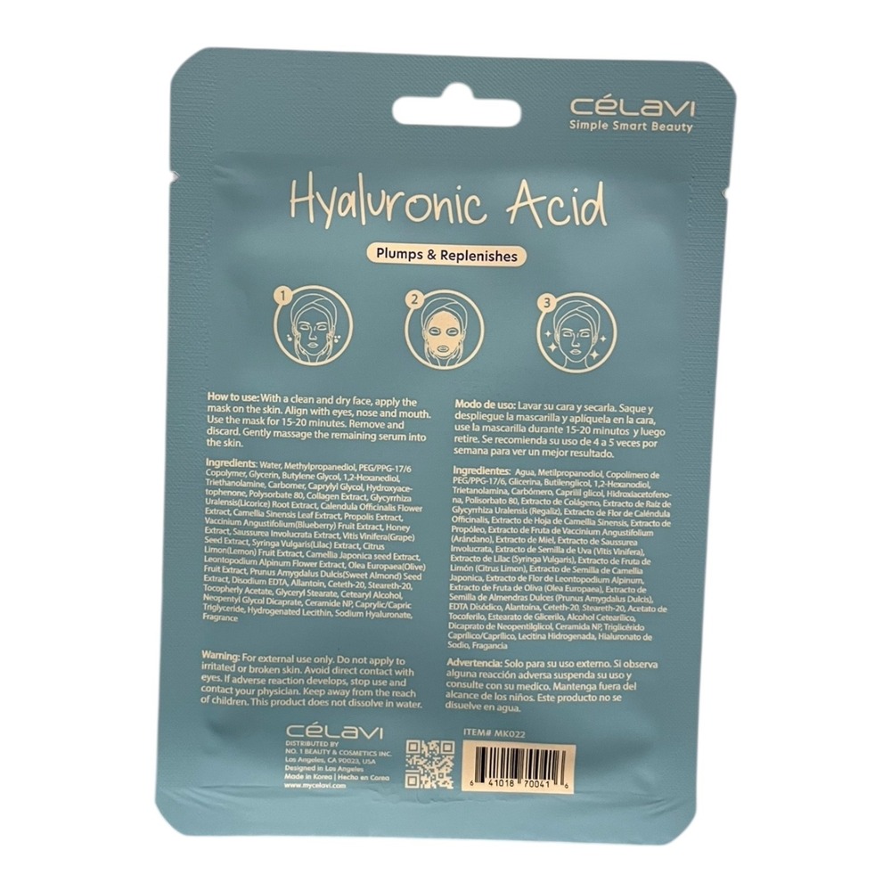 Lot of 2 Facial Mask Paraben Free Sulfate Free Watermelon & Hyaluronic Acid - Picture 3 of 3